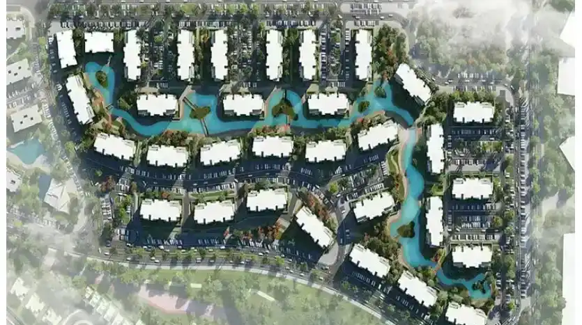 تصميم كمبوند بالم هيلز التجمع الخامس