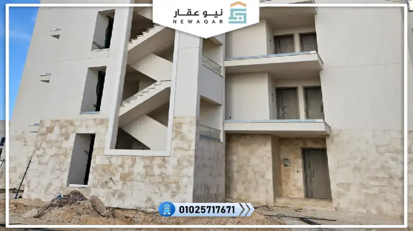 شاليه للبيع115م استلام فوري بالتقسيط 96 شهر