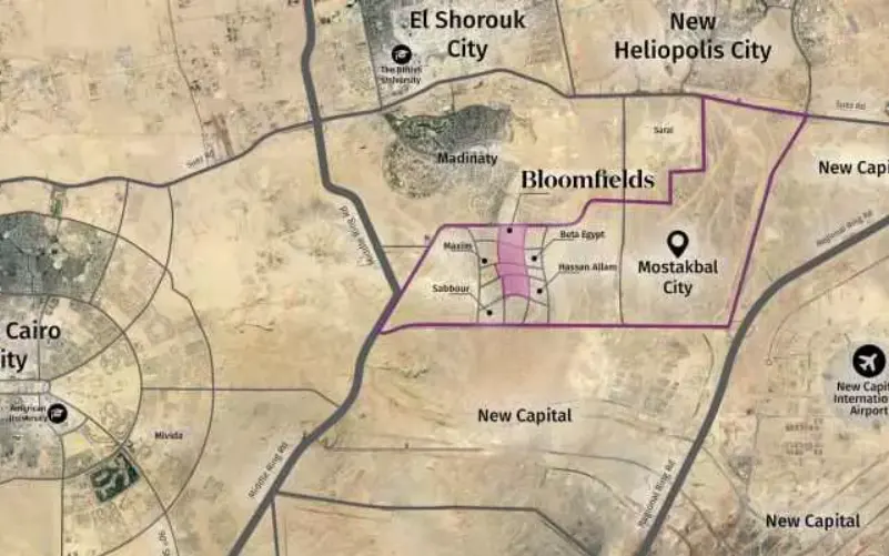 كمبوند بلوم فيلدز مدينة المستقبل