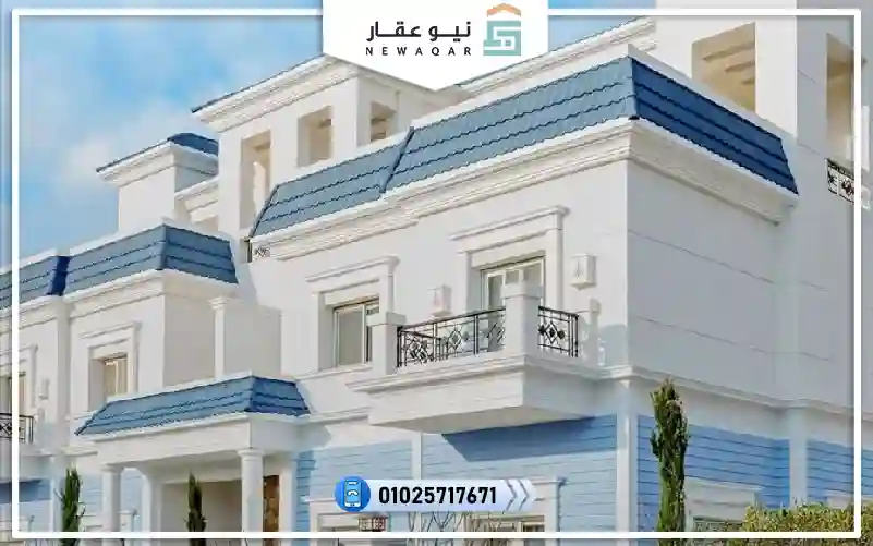 كواترو فيلا 250م كمبوند جراند فاليز ماونتن فيو العاصمة تشطيب سوبر لوكس استلام سنه