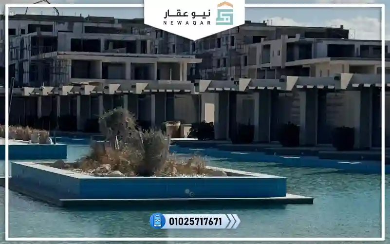 دوبلكس للبيع 241م قرية دايركشن وايت راس الحكمة الساحل الشمالي