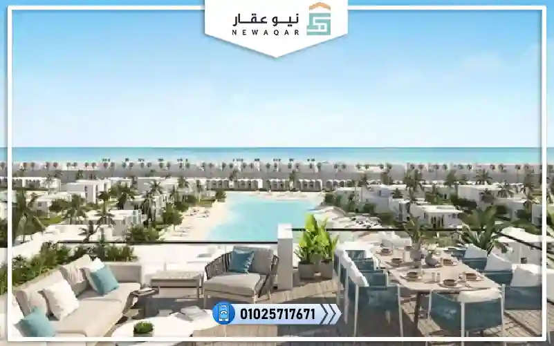 فيلا مستقلة للبيع 280م قرية دي باي الساحل الشمالي لشركة تطوير مصر فيو بحر