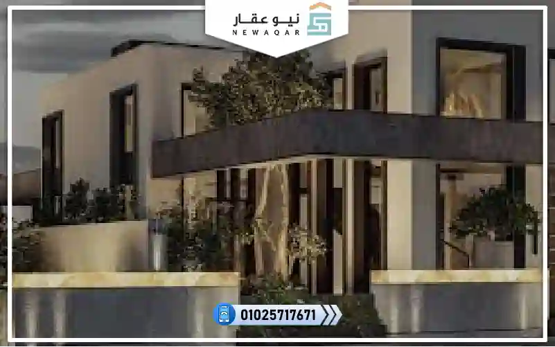 فيلا مستقلة للبيع 775م كمبوند ستيت التجمع الخامس لاند مارك صبور