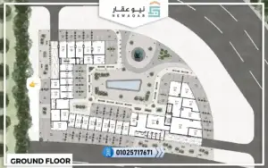 محل تجاري للبيع 36متر + اوت دور 36متر