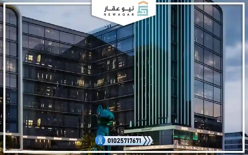مكتب اداري للبيع 40م مول إم بلس العاصمة الإدارية مقدم تعاقد 0%