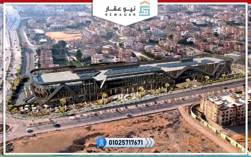 بنك للبيع 415م ثري سايد مول 3 sides mall مدينة الشروق