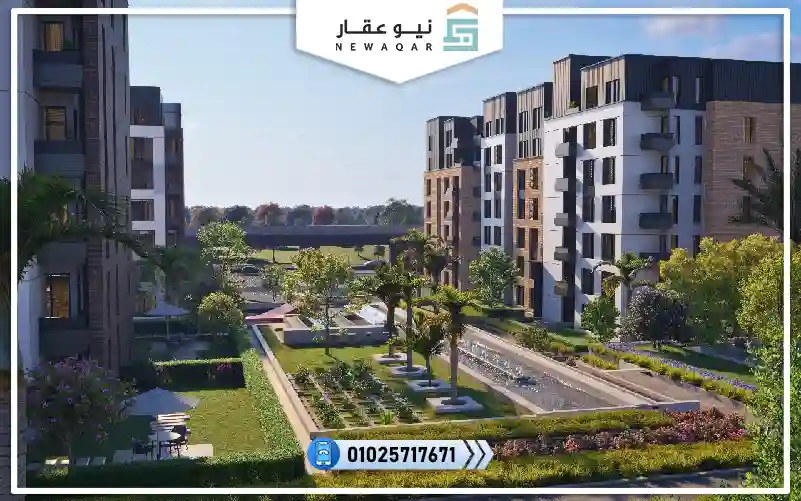 ستوديو 68م للبيع كمبوند جارنيت التجمع الخامس Garnet New Cairo