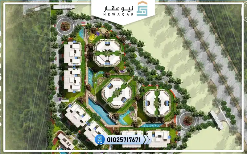 كمبوند جادي أند بلو التجمع الخامس Jade & Blue New Cairo