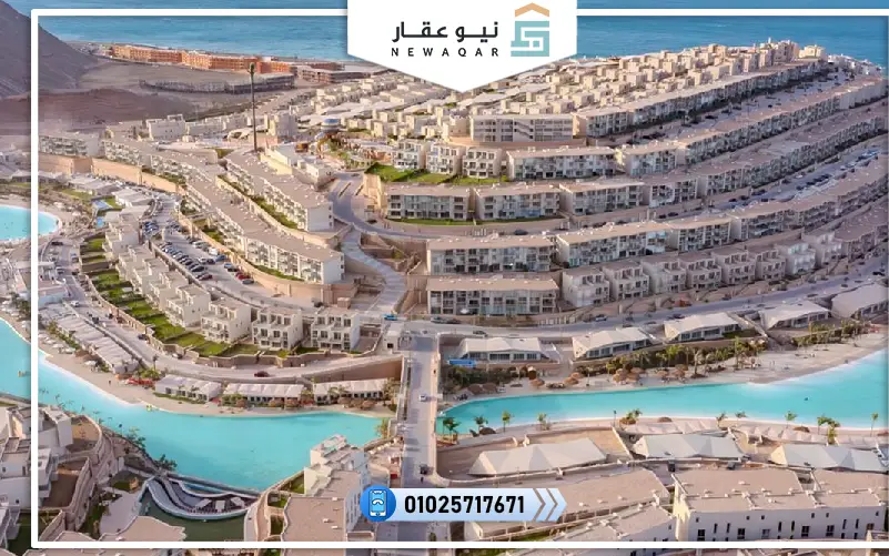 ستوديو للبيع 80م قرية المونت جلالة العين السخنة