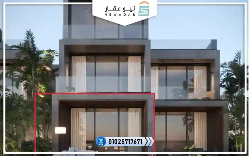 شاليه لقطة مساحة 112م للبيع قرية رييف تاون سوما باي الغردقة بالتقسيط علي 84 شهر
