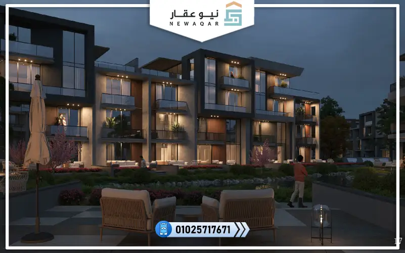 سكاي فيلا 216م للبيع كبموند ريتز زايد الجديدة مقدم تعاقد 411 الف