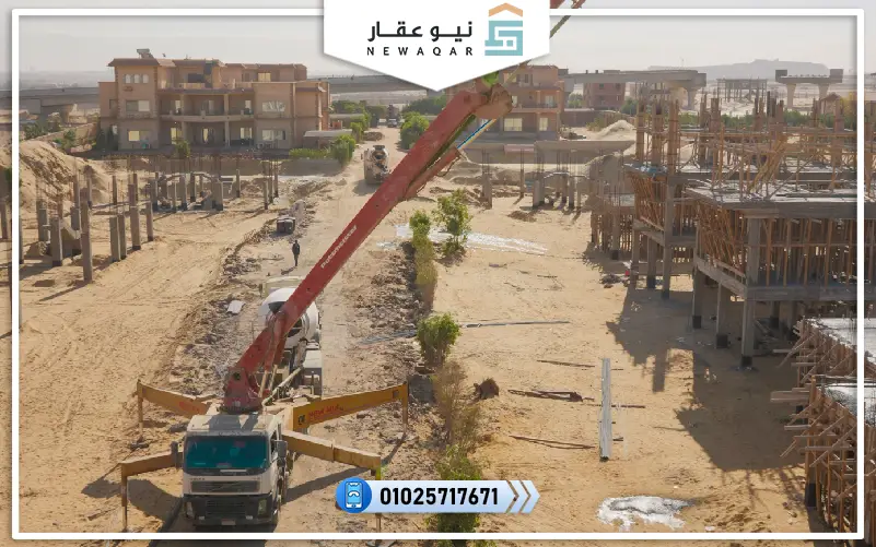 توين هاوس للبيع 335م كمبوند أوركيدا زايد الجديدة فيو كلوب هاوس مباشره