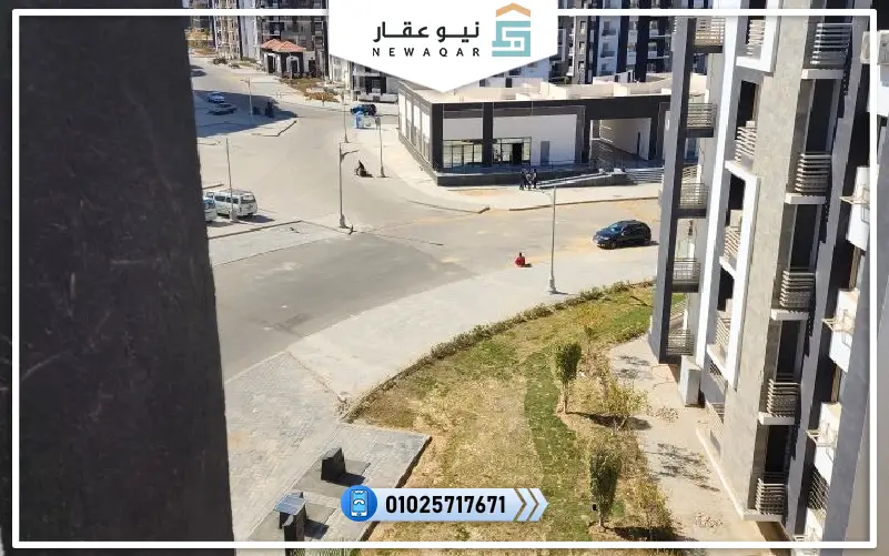 شقة للبيع 130م استلام فوري كمبوند المقصد العاصمة لادارية
