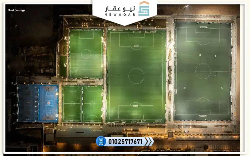 ستوديو للبيع 65م كمبوند اورا التجمع الخامس zed east بفيو علي نادي مباشرة