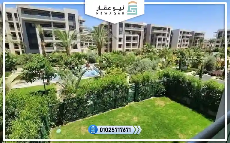 ستوديو للبيع 119م بحديقة 47م للبيع كمبوند دبليو سيجنتشر التجمع الخامس