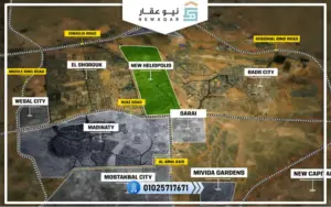 خريطة كمبوند إيلايا هليوبوليس الجديدة