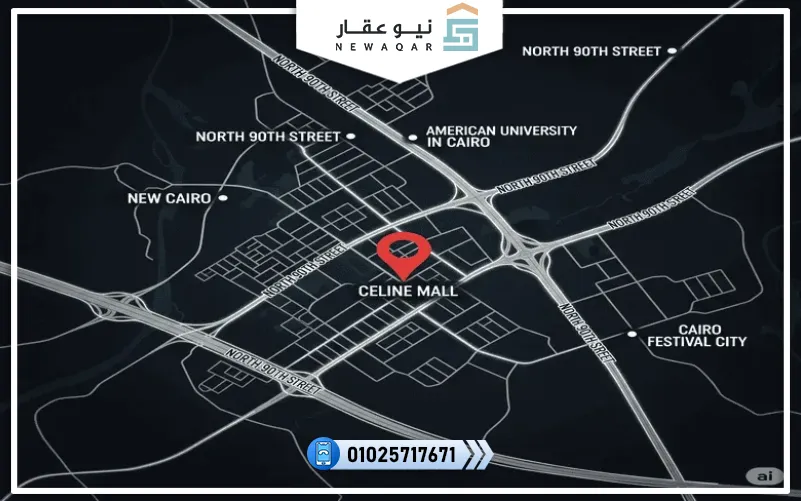 مول سيلين التجمع الخامس Mall Cellen New Cairo