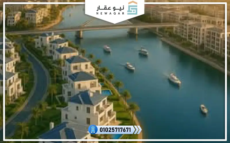 امتلك فيلا320م للبيع كمبوندجريان بالم هيلز بفيو علي النيل5%م
