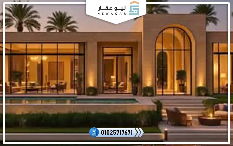 ستاند الون للبيع240م كمبوندجريان بالم هيلز علي النيل مباشرة