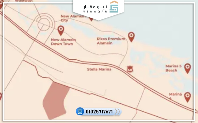 كمبوند تي ريزيدنس العلمين الجديدة T Residence أسعار