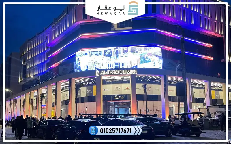 محل تجاري66م للبيع استلام فوري سكستي مول العاصمة الادارية