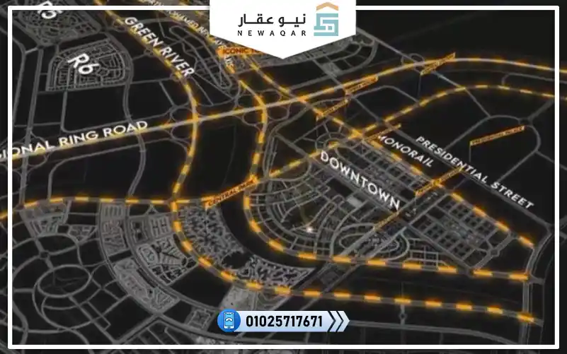 مول نزل تاور العاصمة الإدارية Nuzul Tower New Capital