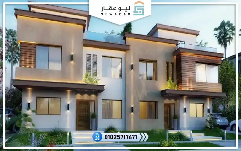 تاون هاوس لقطه 206م للبيع في كمبوند ديجار التجمع السادس