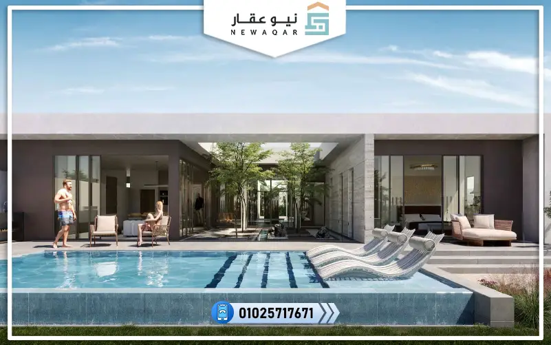 ستاند الون 408متر للبيع سولانا ايست التجمع الخامس لاندسكيب