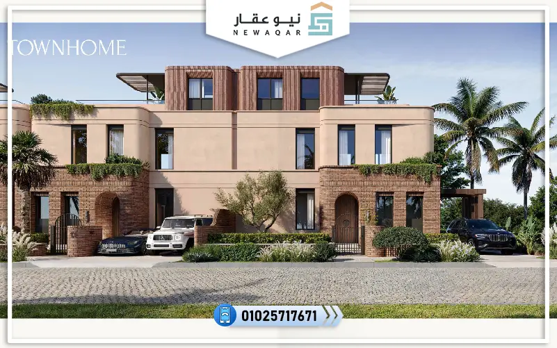 توين هاوس للبيع 259م كمبوند كريسينت التجمع السادس شركة مراكز