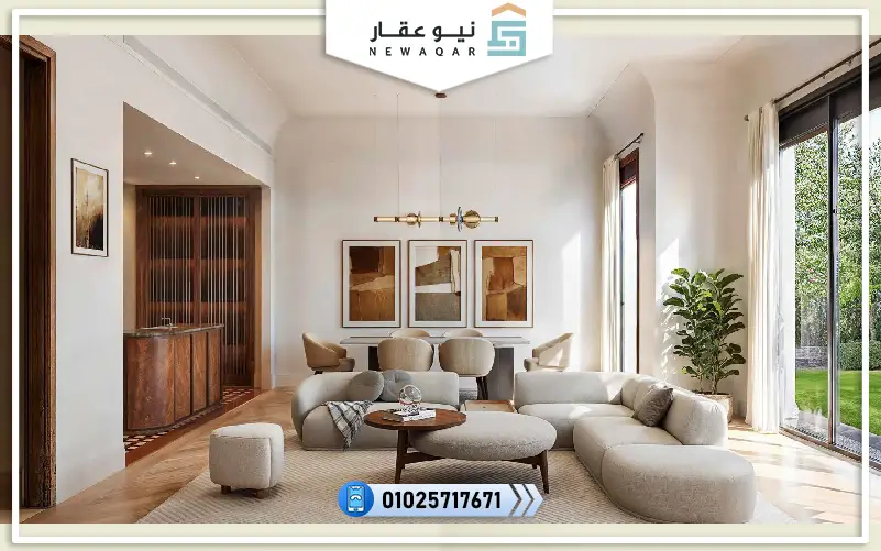 دوبلكس 216م للبيع اوبن فيو كمبوند كريسينت ووك التجمع السادس
