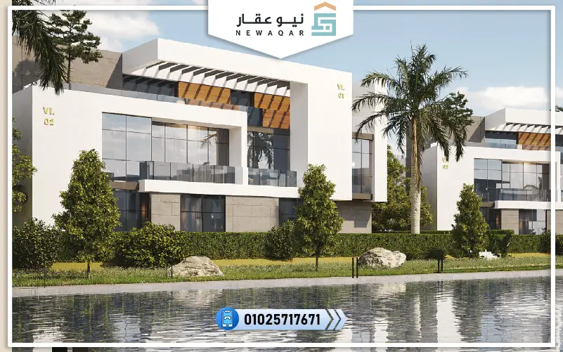 توين هاوس 245م للبيع بجاردن 34م كمبوند كيو هيلز الشيخ زايد