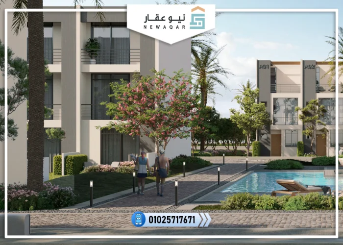 سكاي فيلا للبيع كمبوند مونتي نابوليوني المستقبل سيتي
