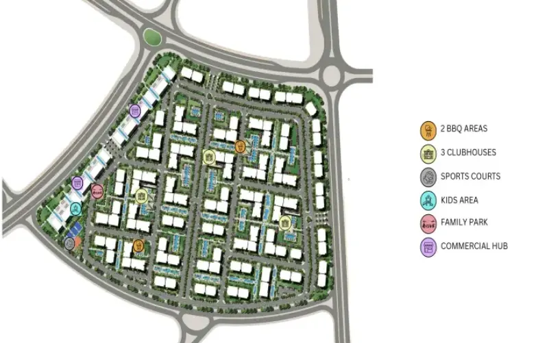 تصميم مشروع لافيستا التجمع السادس