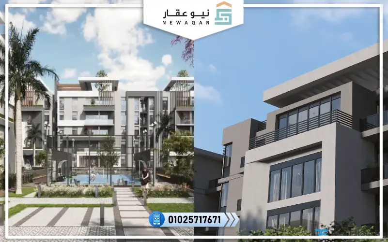 شقق للبيع فى العبور الجديدة Reveal & Gardens