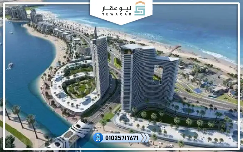 ابراج مدينة العلمين الجديدة 
