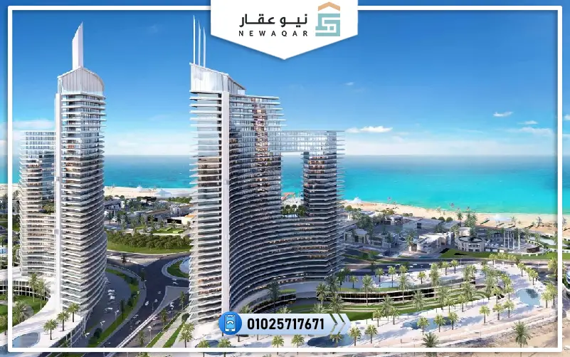 ابراج مدينة العلمين الجديدة 