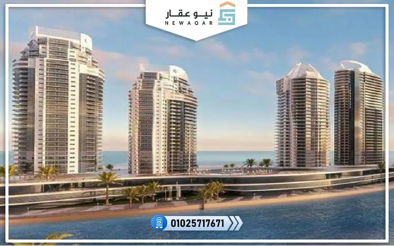 ابراج مدينة العلمين الجديدة 