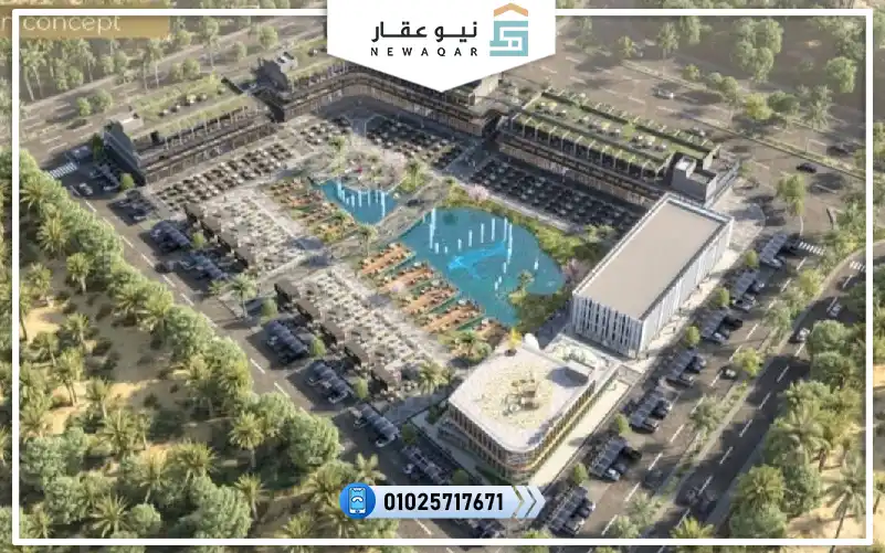محل تجاري 55م للبيع دور أرضي مول جدة العبور بالتقسيط 5س