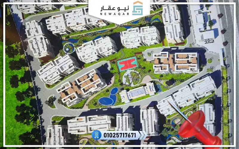 سكاي فيلا للبيع 326متر للبيع في ذا سيتي العاصمة الادارية