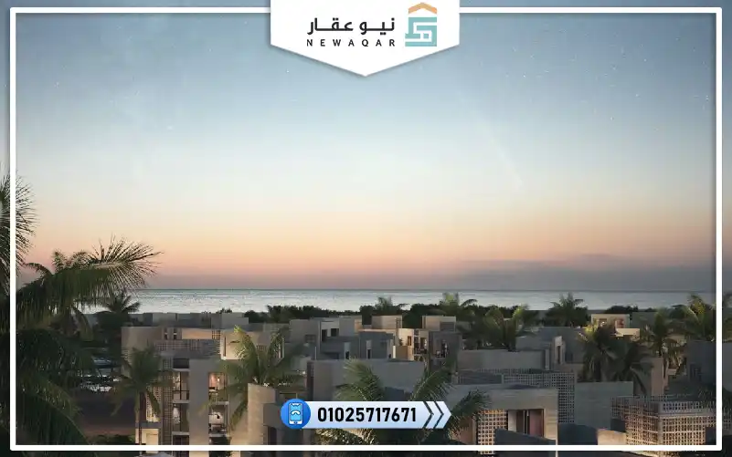 ستوديو66م للبيع قرية برايا فيو الساحل الشمالي بفيو لاندسكيب