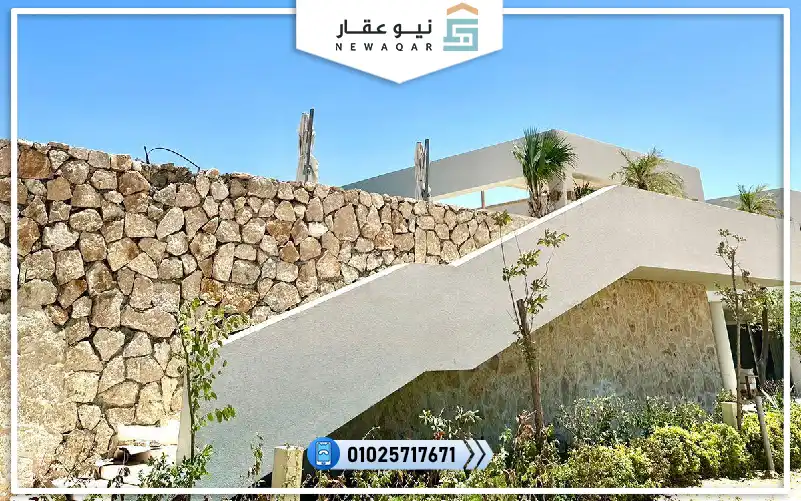 ستاند الون للبيع 265م قرية مرسي باغوش الساحل الشمالي