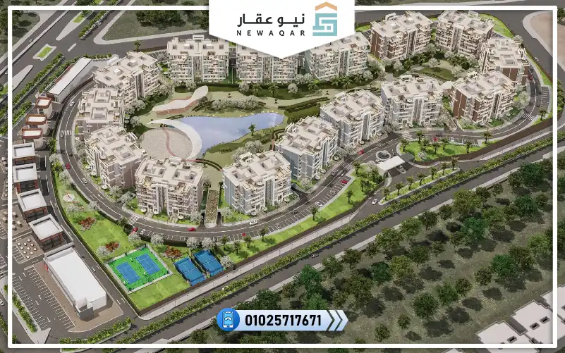 شقة للبيع 148متر كمبوند روك وايت هليوبوليس الجديدة 10%