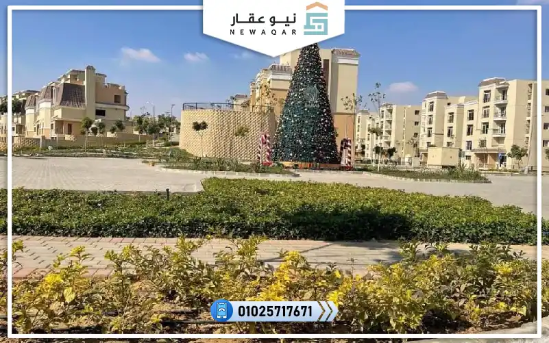 اس فيلا للبيع 239م مشروع سراي بجوار مدينتي 0%مقدم