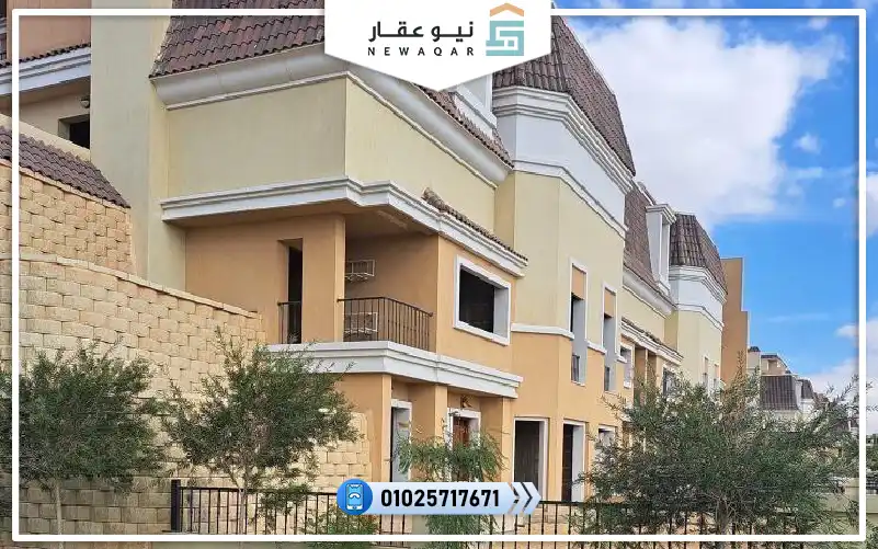 بسعر لقطه اس فيلا 212م للبيع كمبوند سراي من مدينة مصر