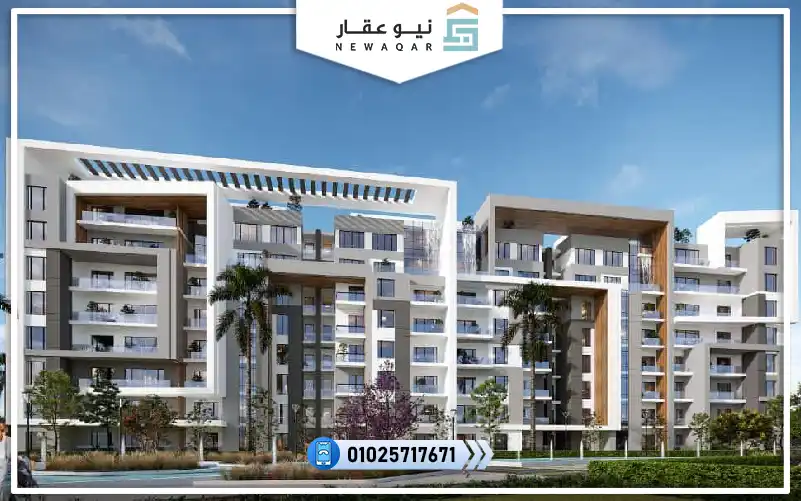 شقة للبيع195م + جاردن 110م كمبوند رايت ri8 العاصمة الإدارية