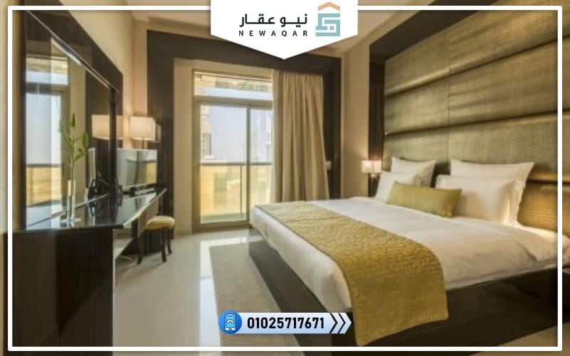 شقق فندقية ذات تصميم جذاب بألوان هادئة