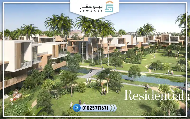 ستوديو للبيع 96م كمبوند المراسم الشيخ زايد الجديدة5%