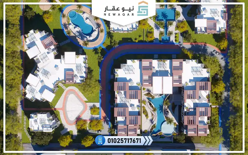 استوديو للبيع 70م كمبوند بهجة الشيخ زايد متشطب بالفرش