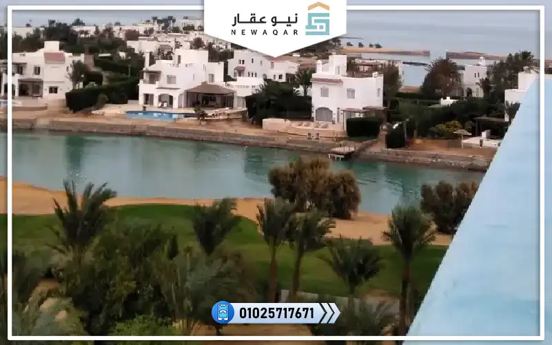 شاليه للبيع 70م قرية بالي الجونة بالتقسيط علي6سنين