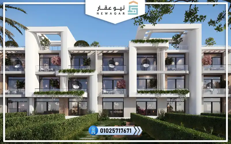 تاون هاوس للبيع 228م كايروفا التجمع السادس تشطيب كامل